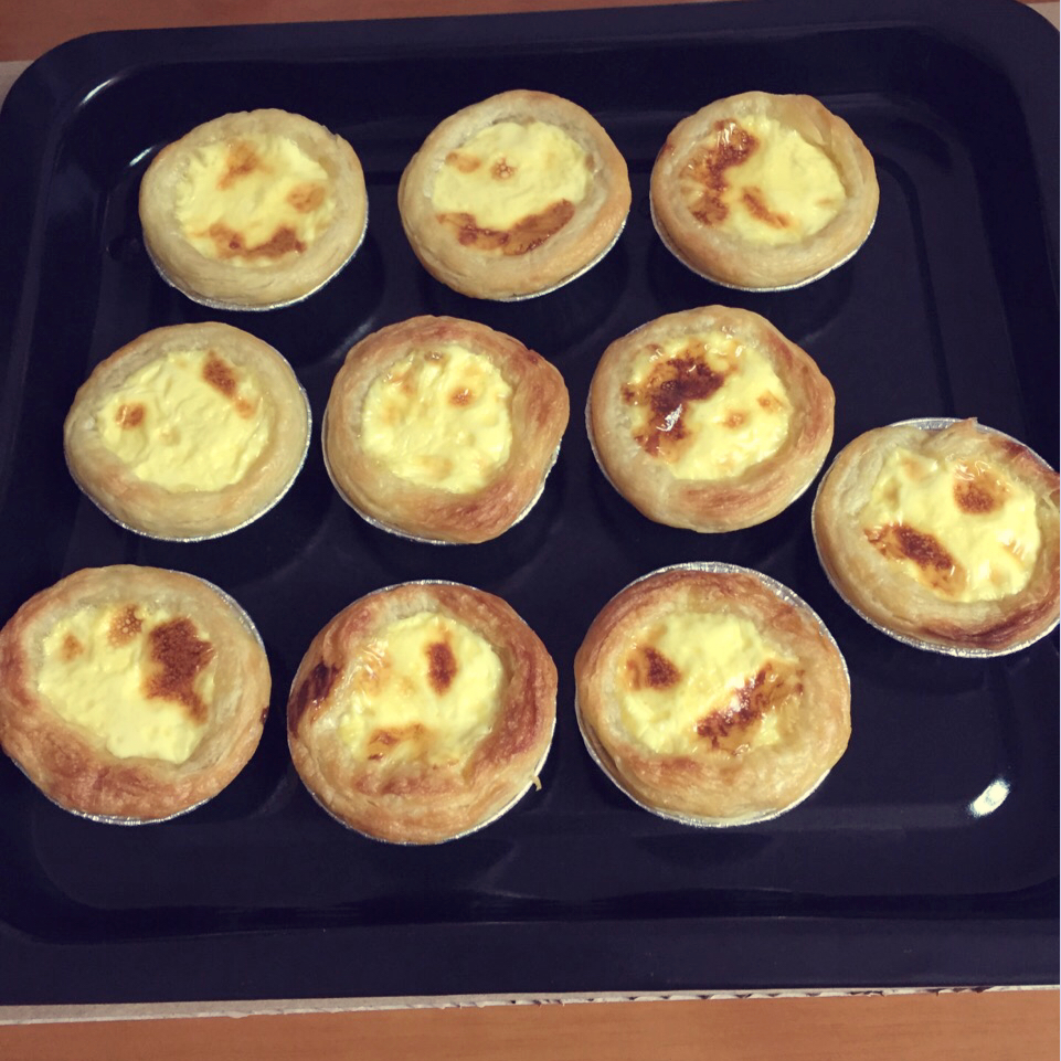 超完美味道超正的蛋挞配方，比KFC的还要嫩还要香~做过最好吃的蛋挞配方