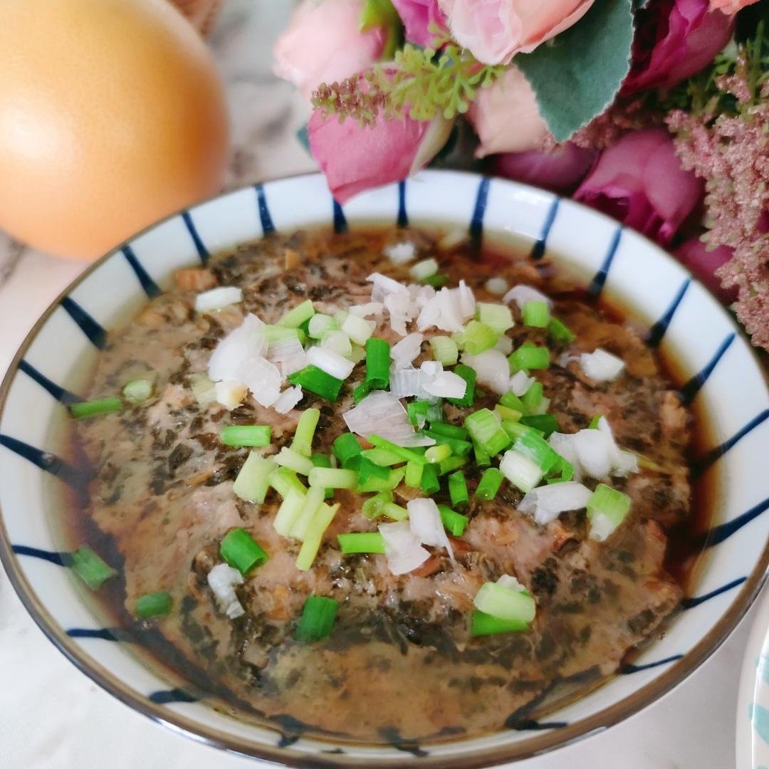 菜干蒸肉饼（超详细超简单的老少皆宜下饭菜）