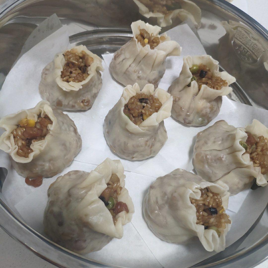咸香糯米烧麦【糯米饭】