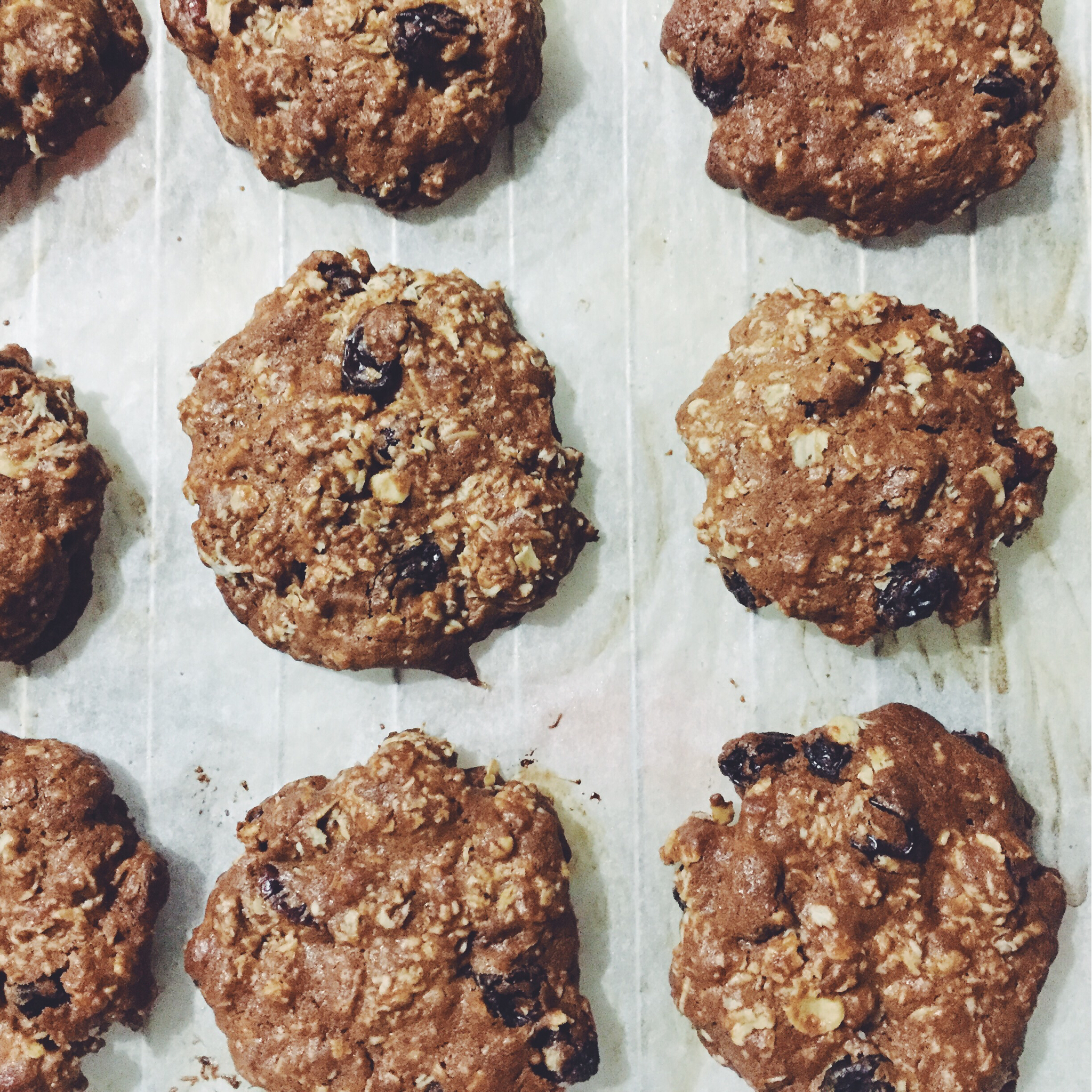 完美软版葡萄干燕麦饼干（超级好吃啊）