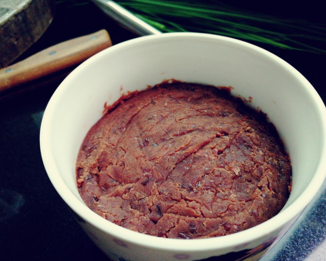 一小时红豆沙馅（松下面包机）