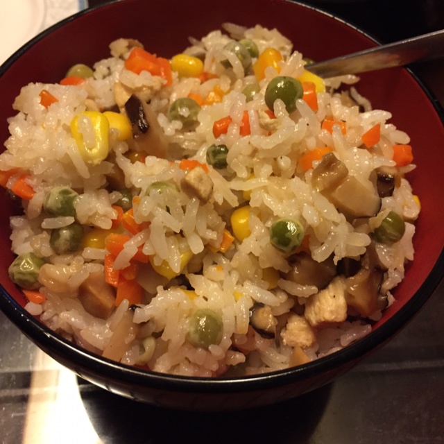 电饭煲胡萝卜焖饭