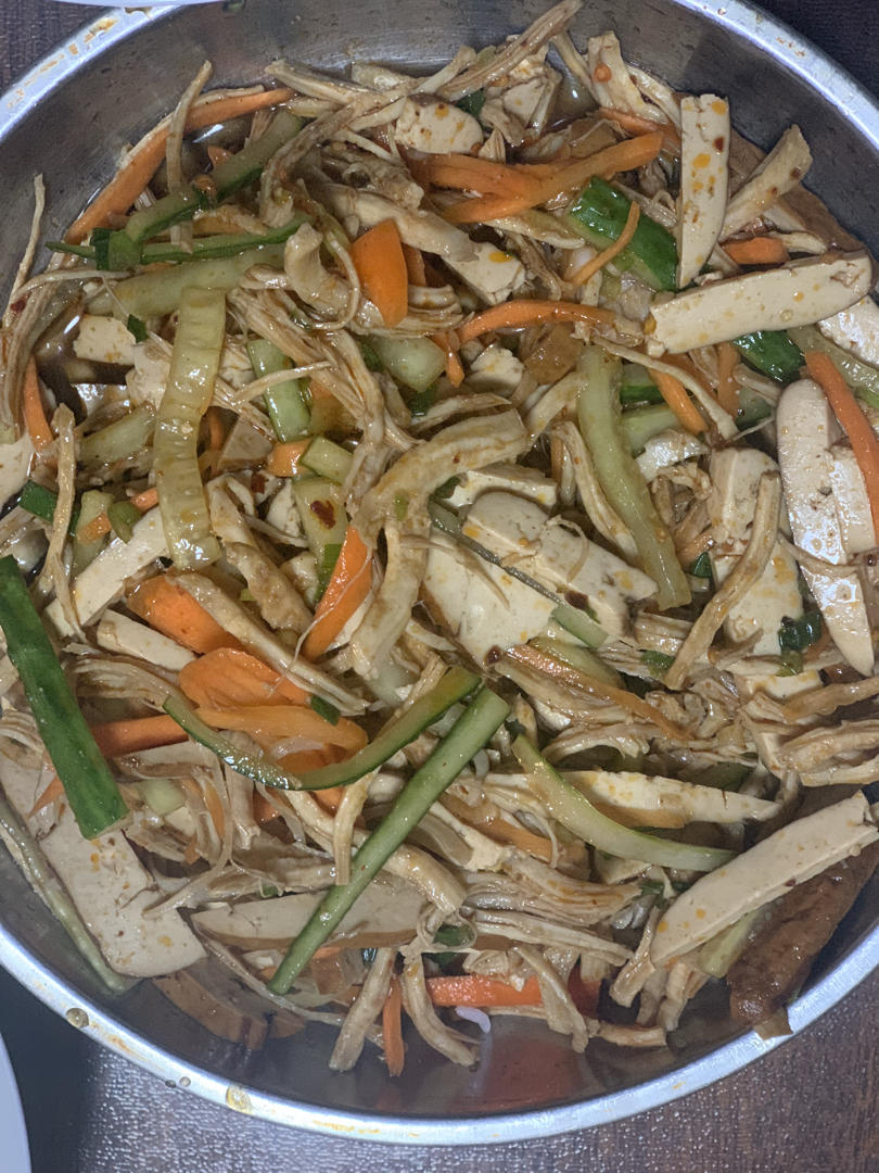 减脂鸡肉之凉拌鸡丝