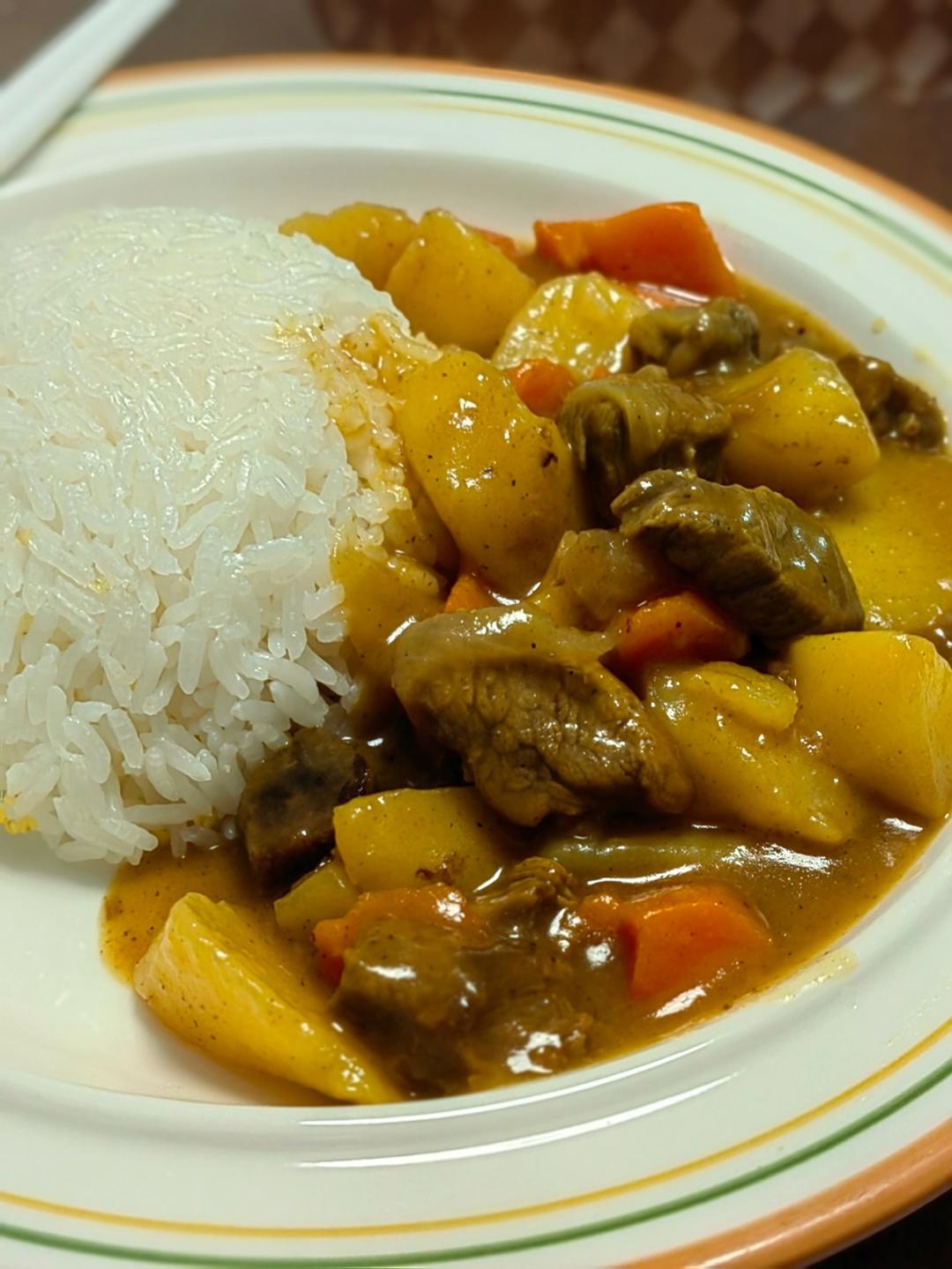 堂妈教你做咖喱牛肉饭