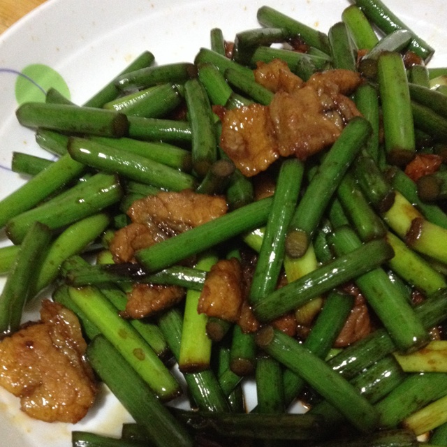 蒜薹炒肉