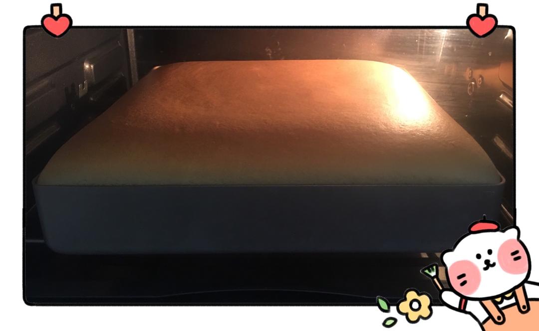 烤箱做蛋糕（戚风蛋糕的做法）