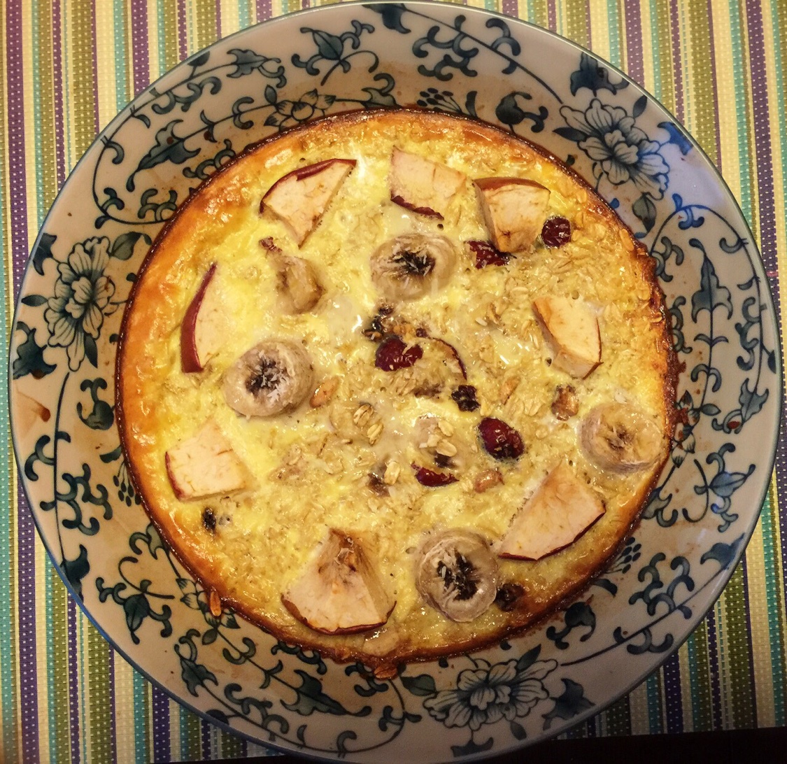 Baked Oatmeal Breakfast 早餐烤燕麦