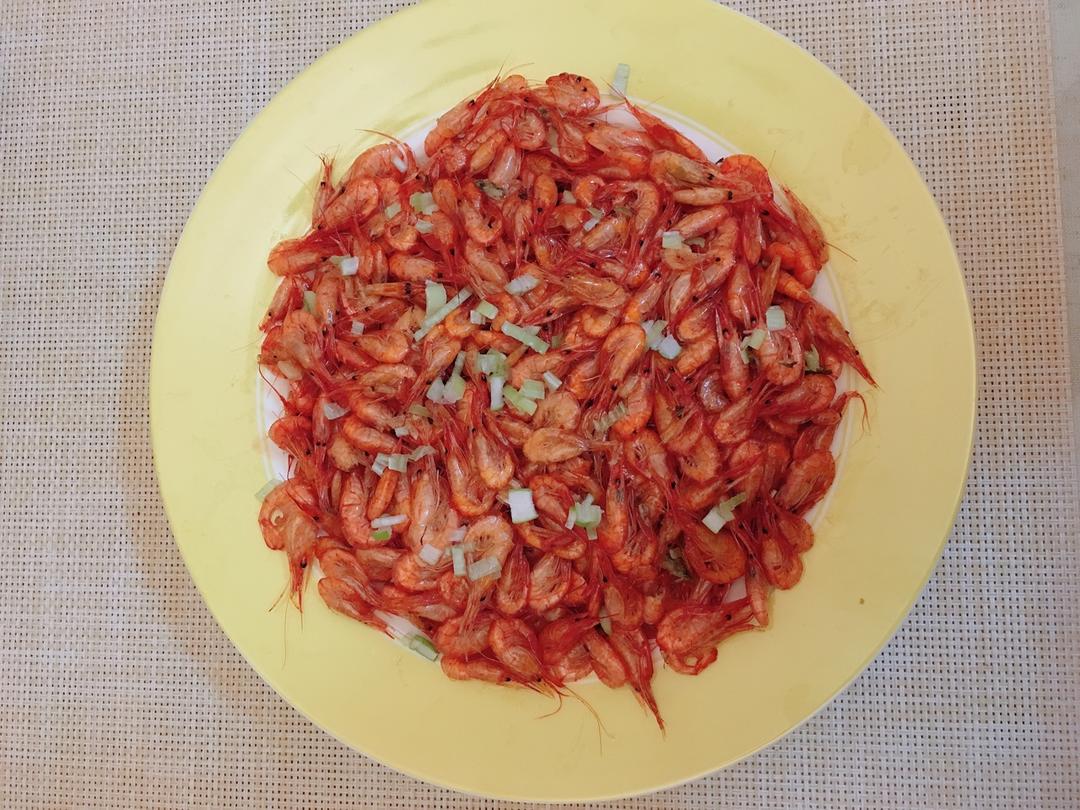 干炒河虾