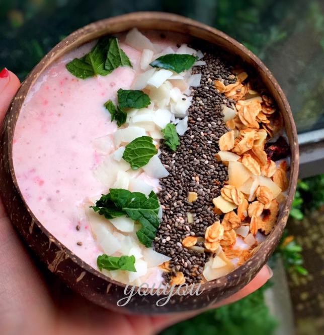 如何做碗适合中国胃的smoothiebowl💗