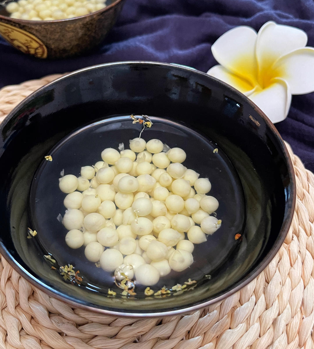 糖水鸡头米 30秒搞定
