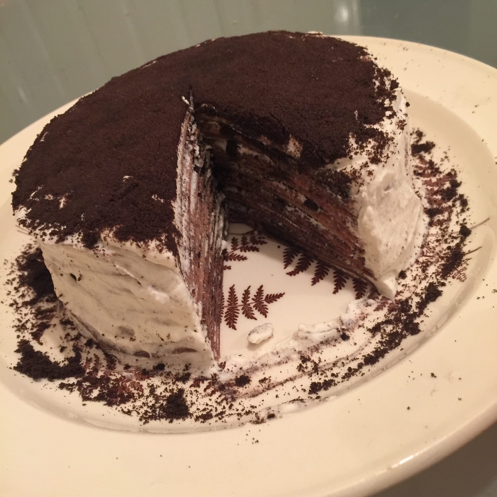 奥利奥奶油千层蛋糕-Oreo Mille Crepe