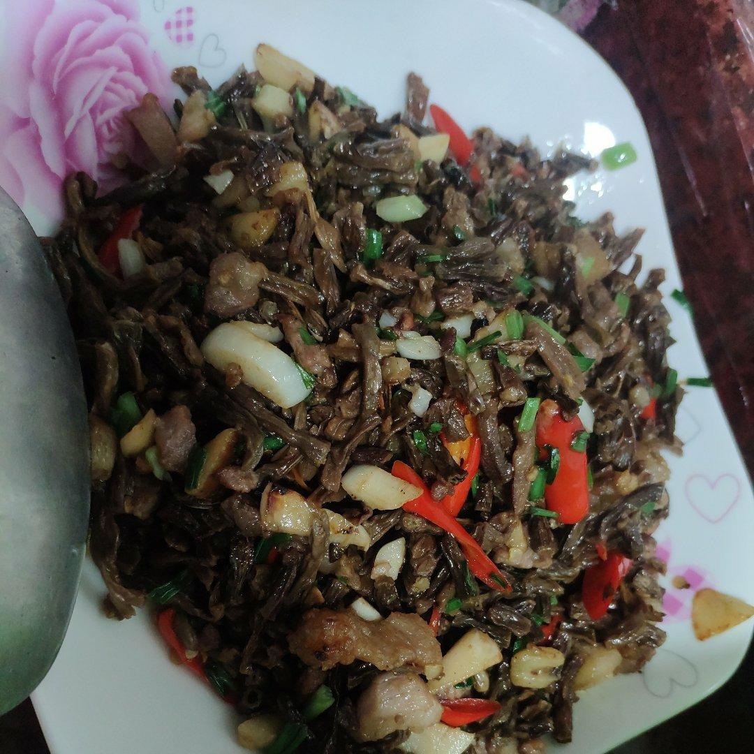 干豆角肉末～下饭菜