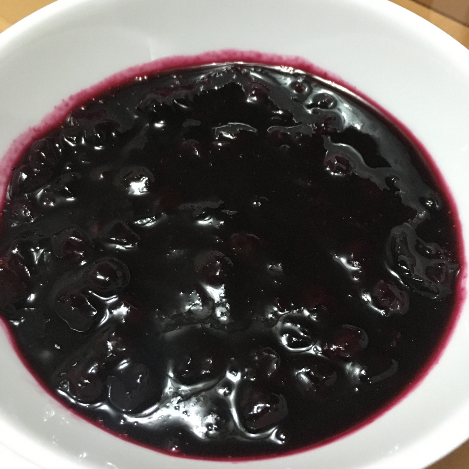 蓝莓果酱
