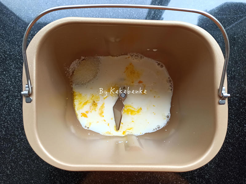 纯奶手撕吐司的做法 步骤1