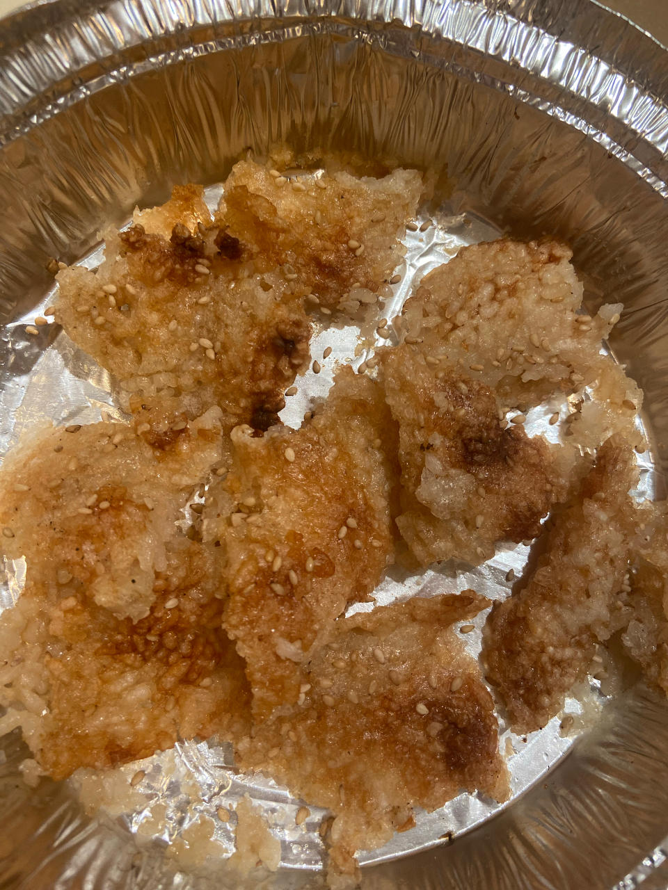 空气炸锅——椒盐大米锅巴