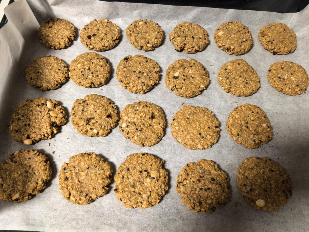 🔥酥掉渣的燕麦饼干🍪