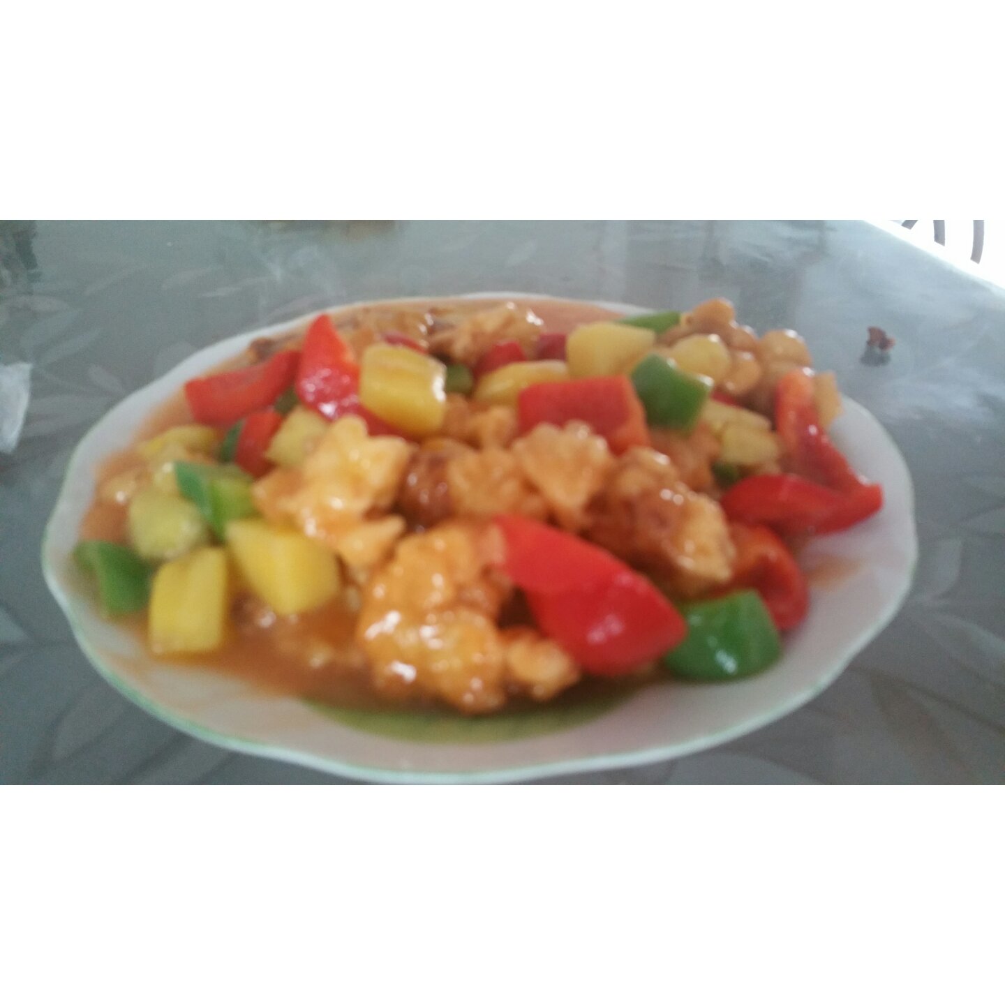 菠萝咕噜肉