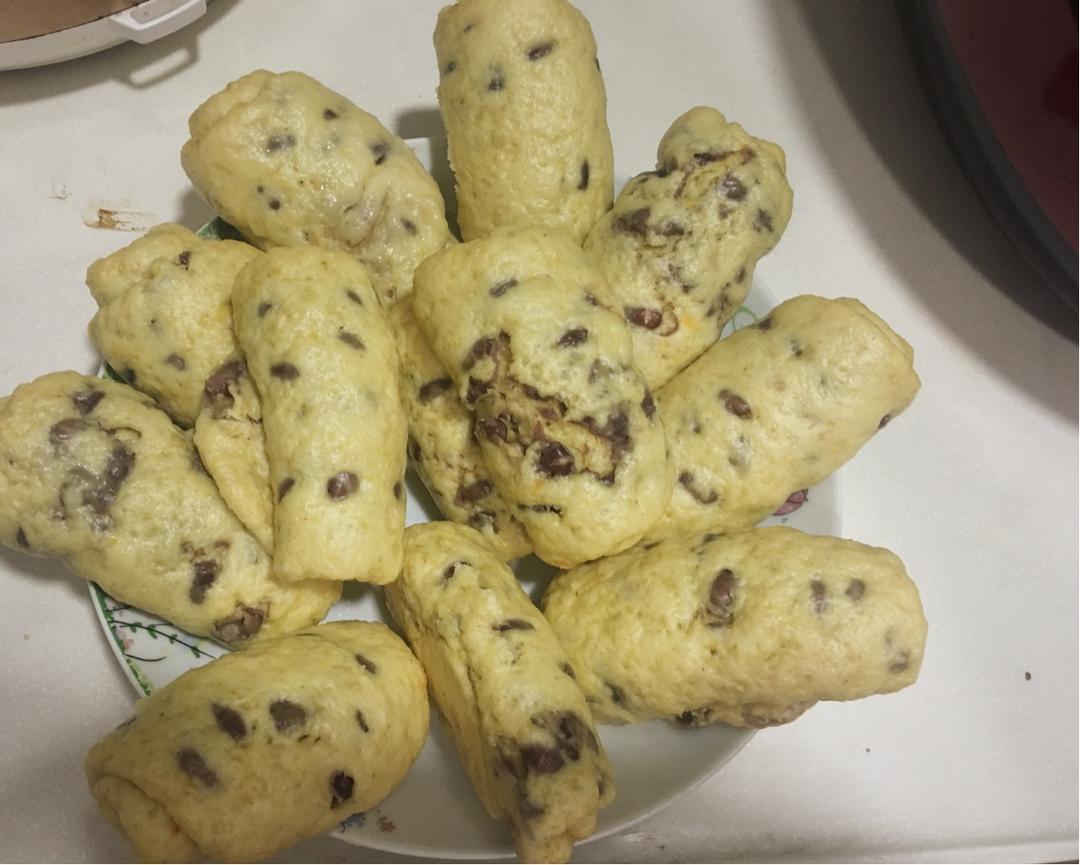 红豆牛奶馒头\含蜜红豆做法