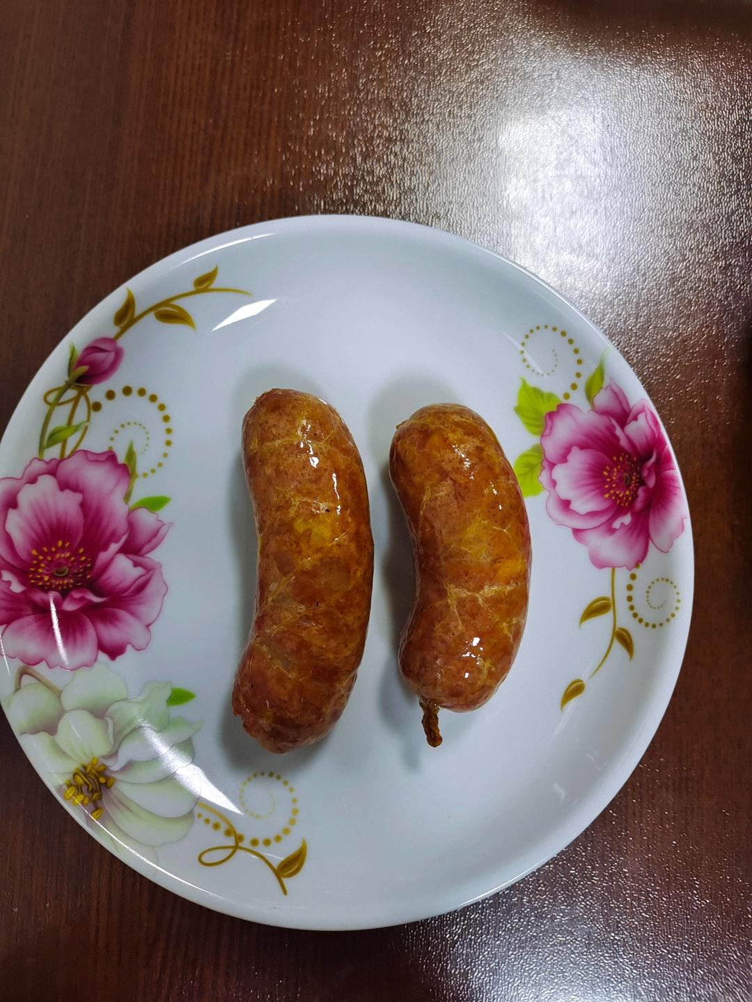 Q弹多汁的自制台式脆皮肠——绝对秒杀市售