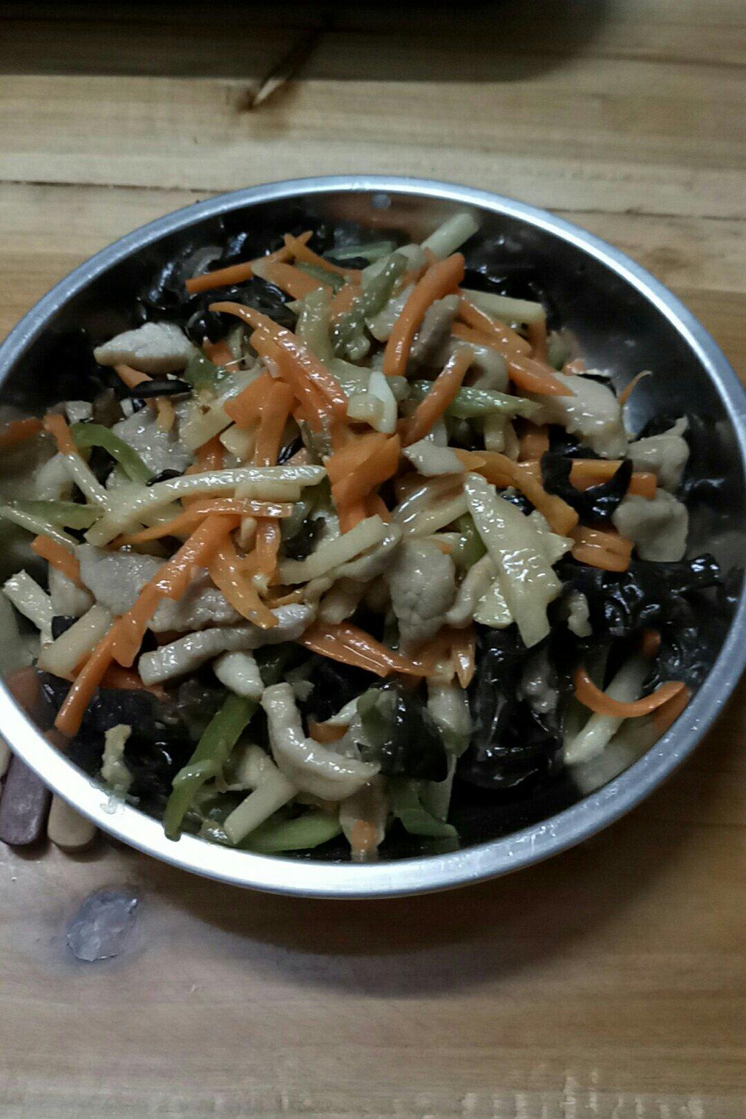 鱼香肉丝（家常简易版）