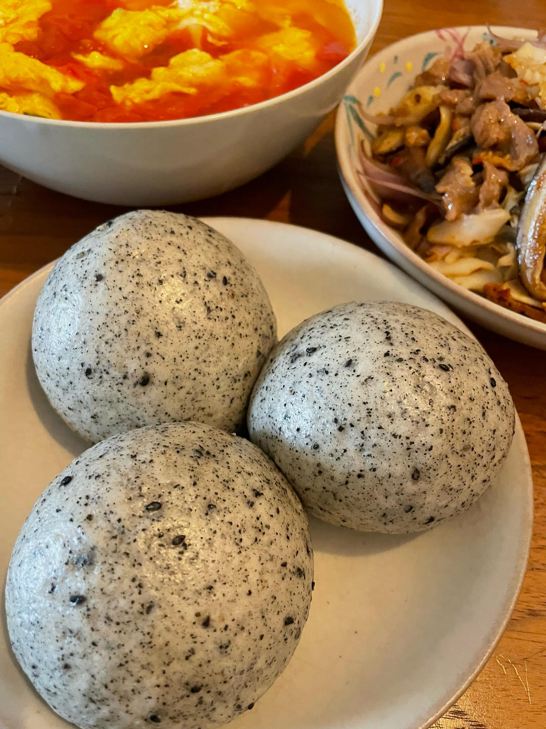 一发黑芝麻馒头，补钙佳选！