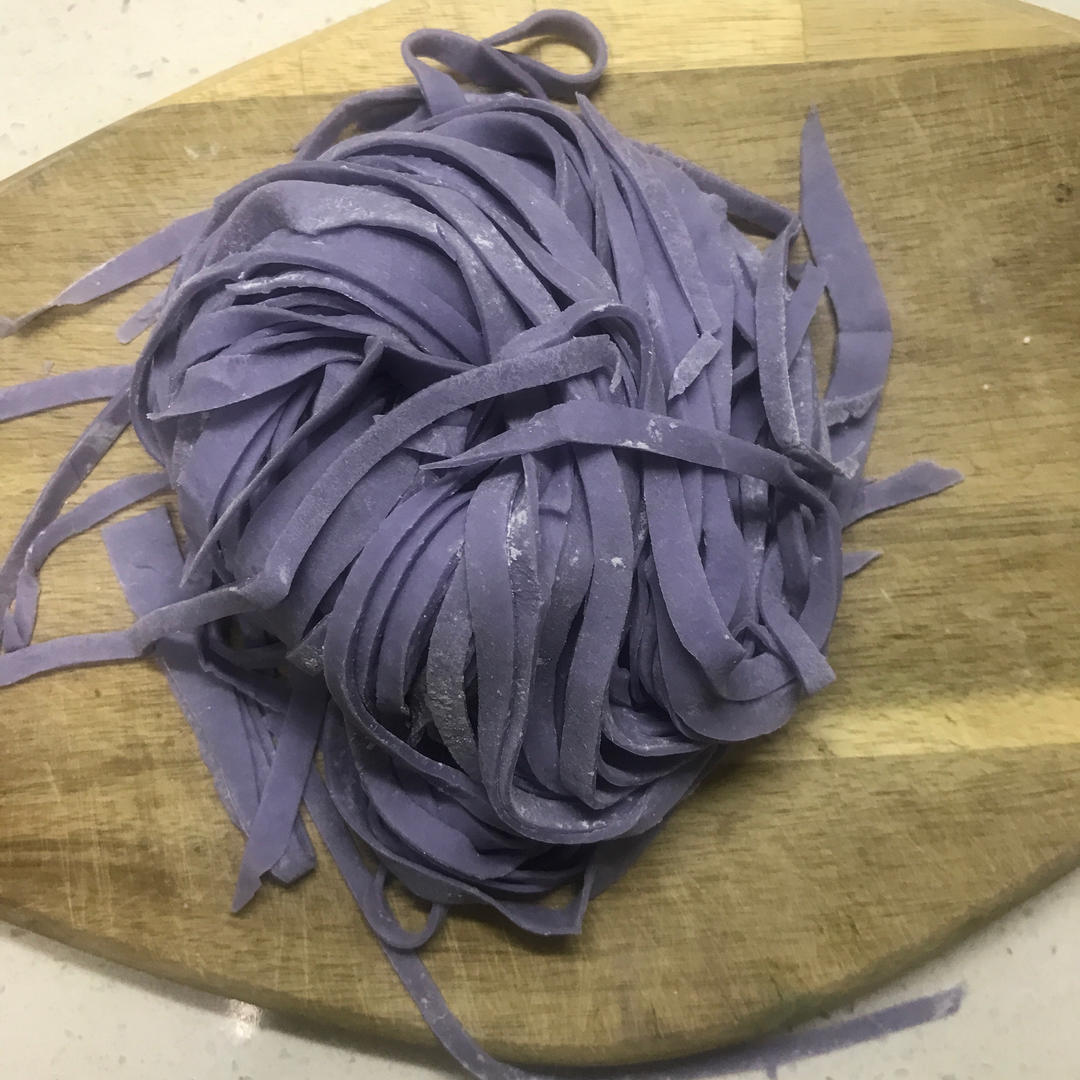 纯天然彩色面条