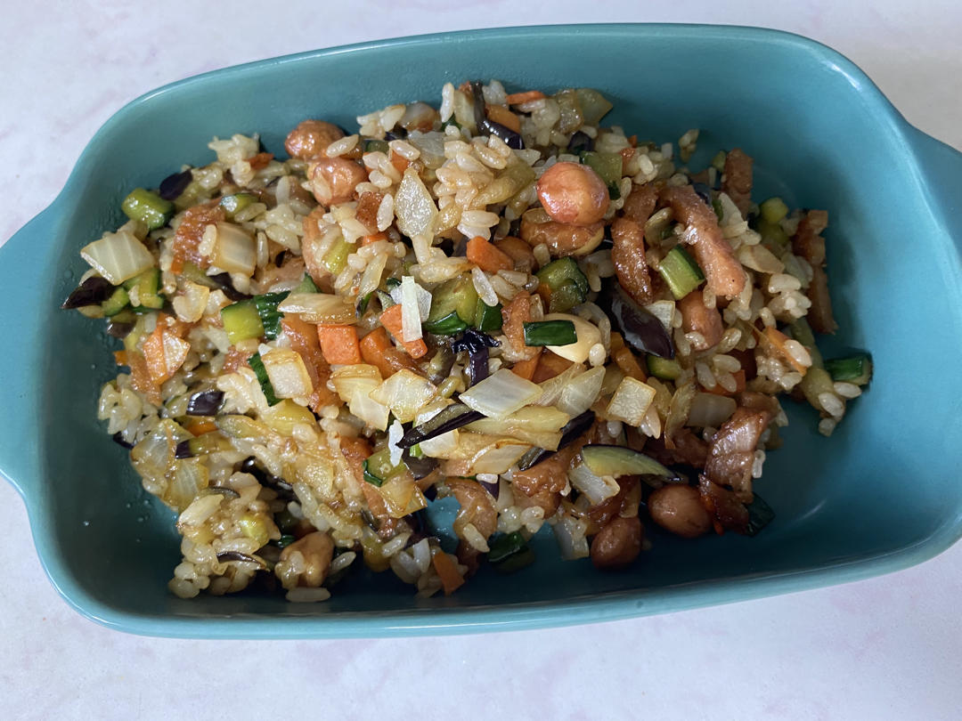 茄子炒饭