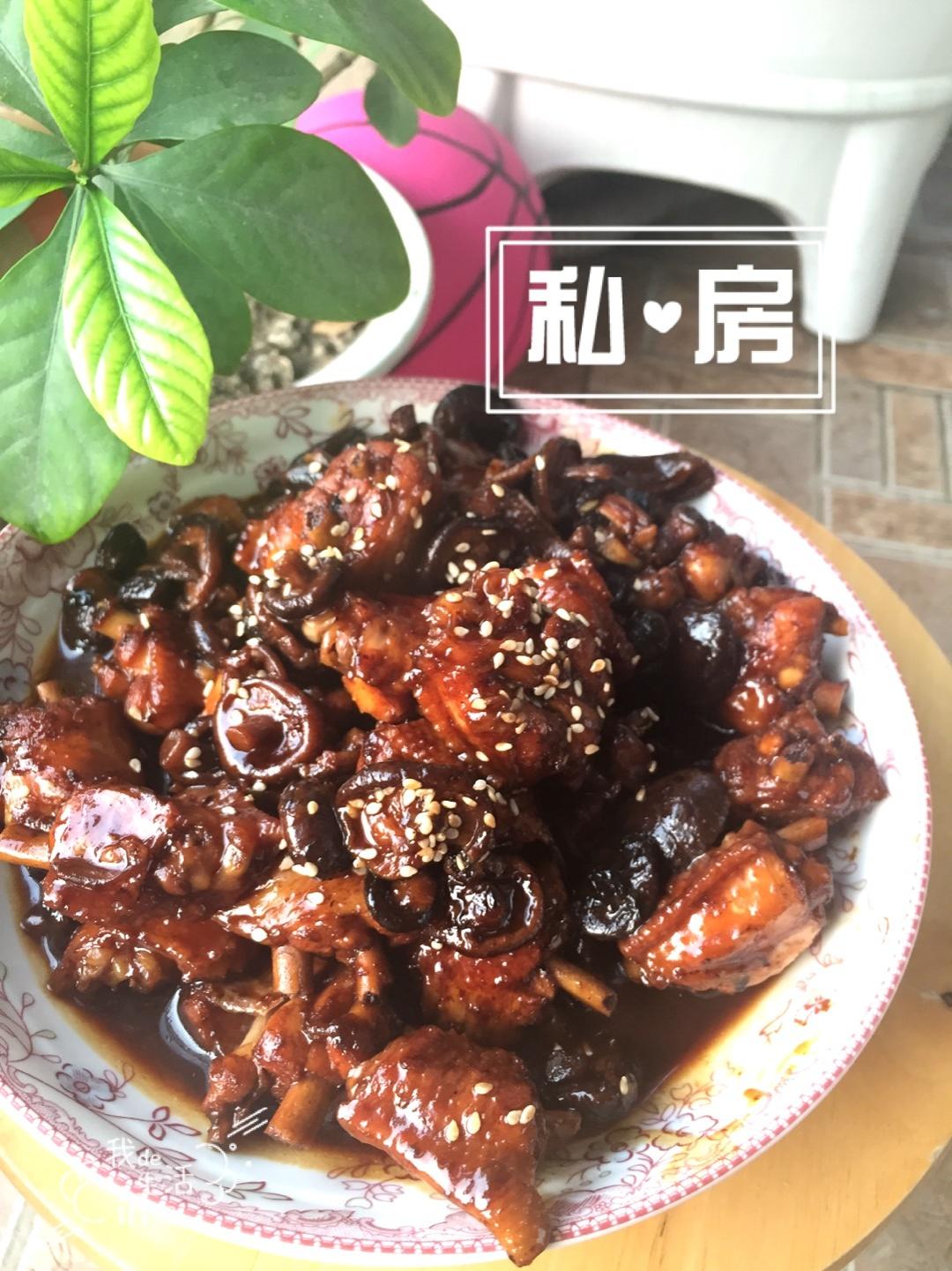 小香菇可乐鸡翅的做法