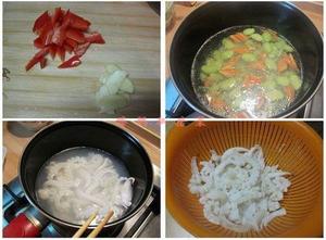 蚕豆雪菜炒目鱼的做法 步骤2