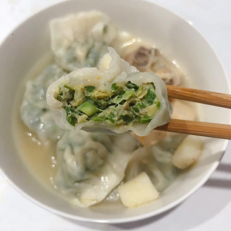 韭菜虾仁鲜肉水饺