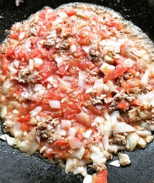 超简单意大利番茄肉酱面的做法 步骤7