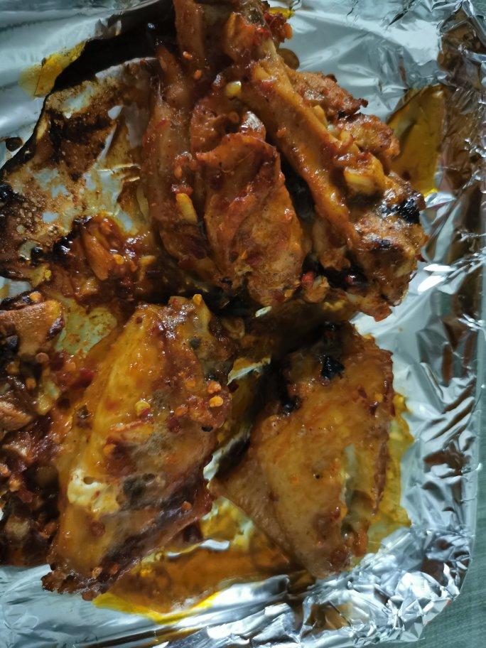 烤鸡翅（自制腌料）