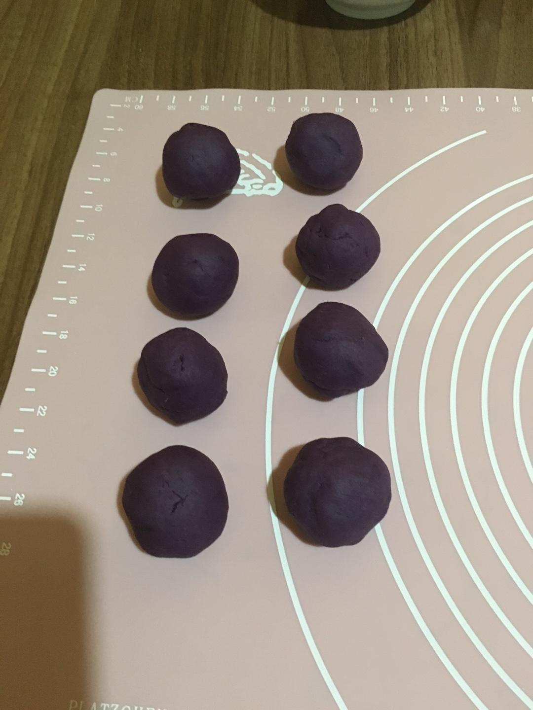 广式紫薯月饼（20个）的做法 步骤5