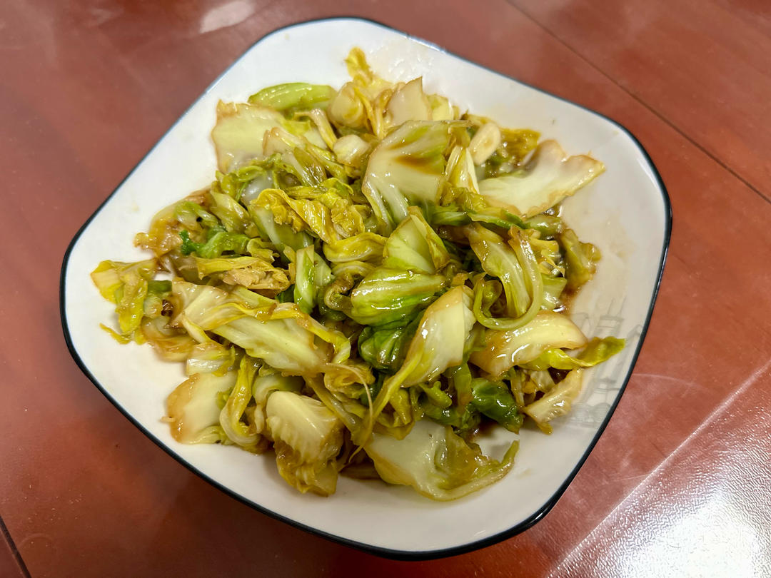 炒牛心菜