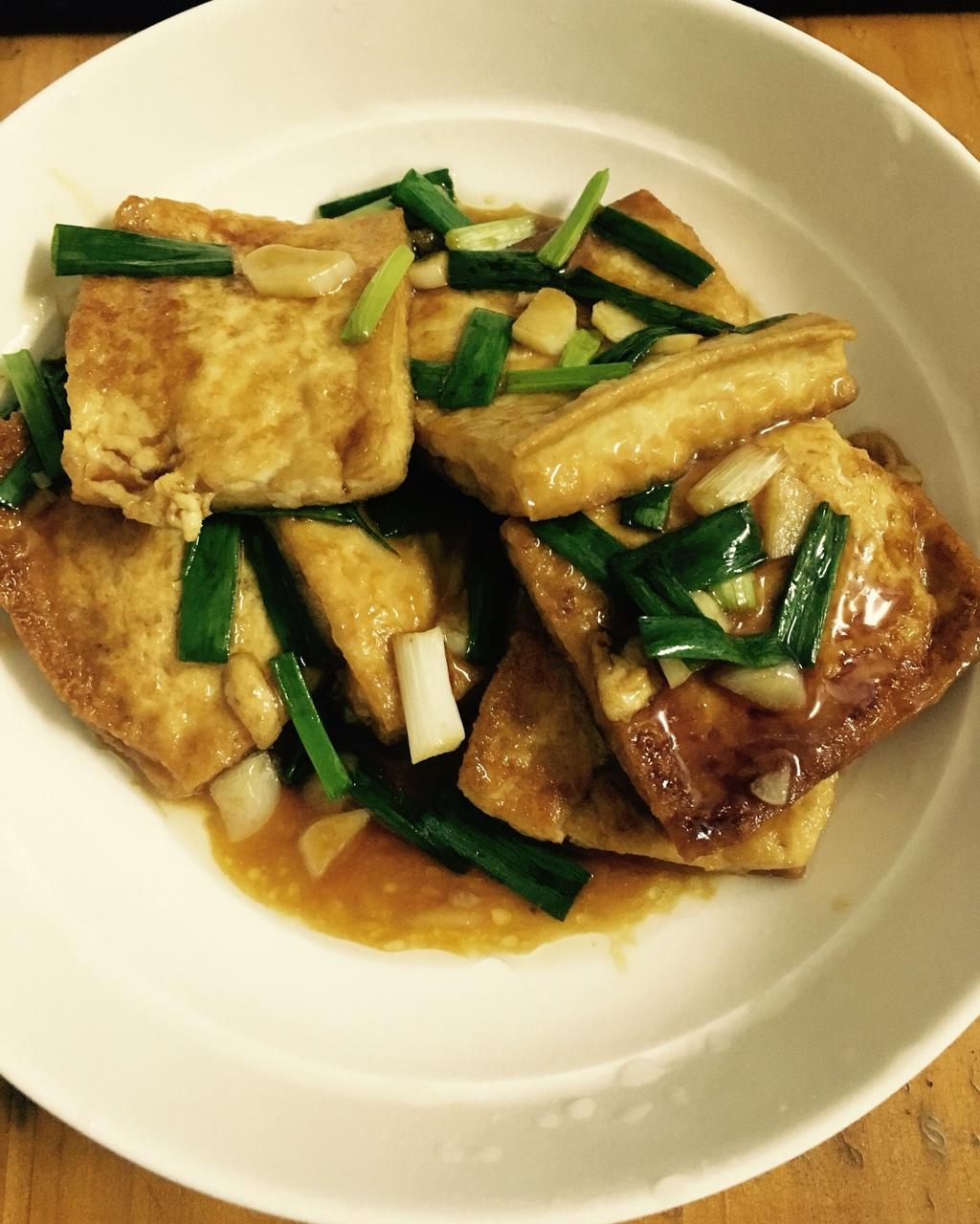 香煎豆腐