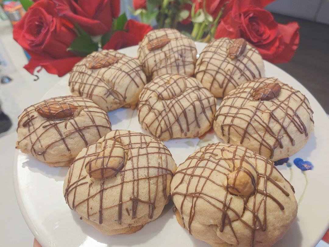 花生巧克力软曲奇