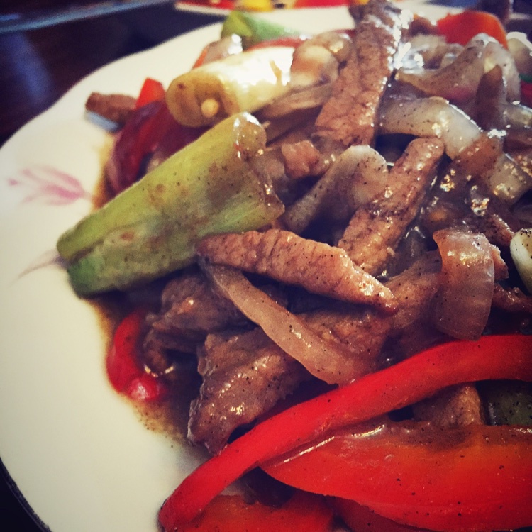 黑椒牛柳