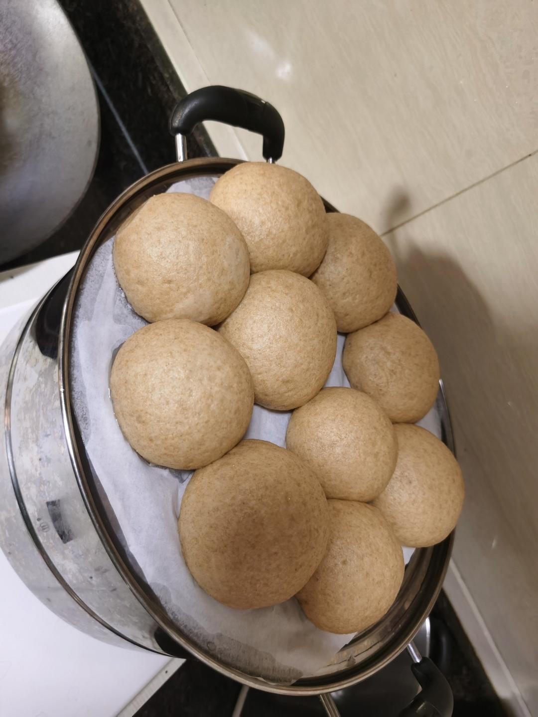 不干不硬的全麦馒头(不保证零失败哦)