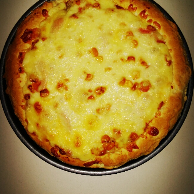 芝士培根火腿披萨Pizza