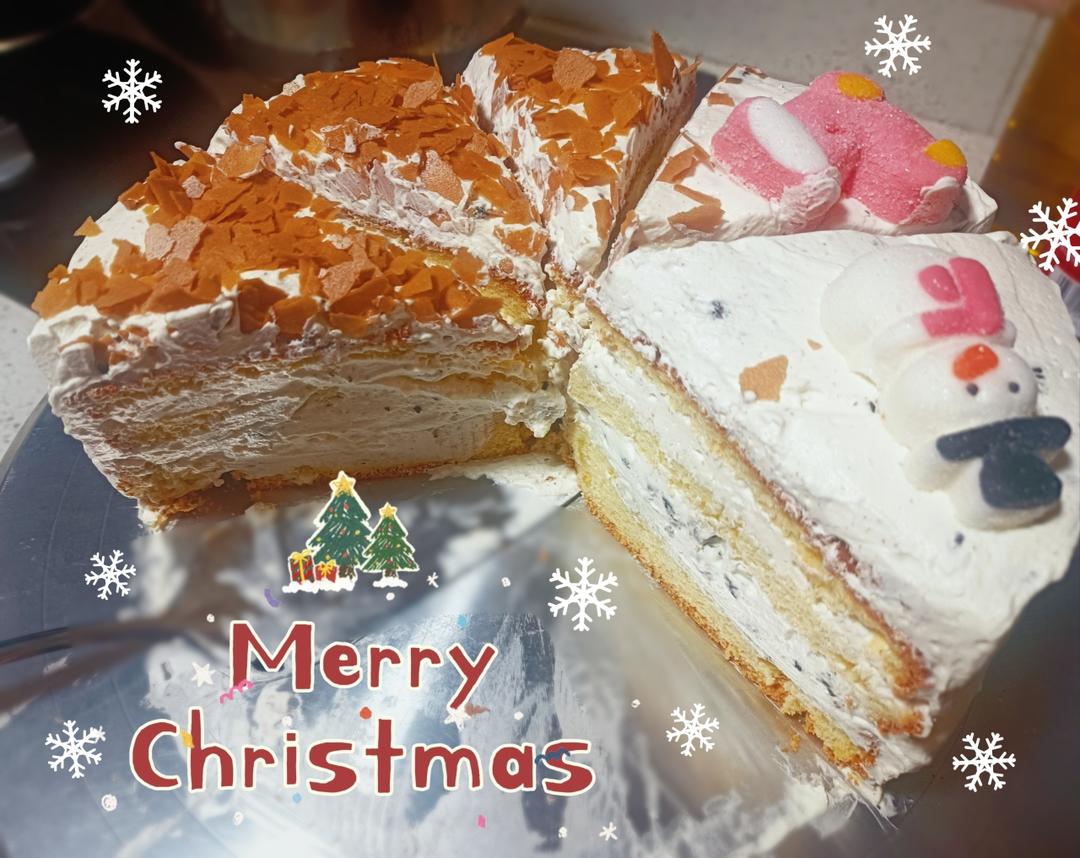 芒果奶油蛋糕（低糖自用）