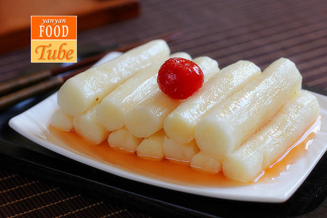 蜂蜜冰糖山药 Chinese Yam with Honey的做法