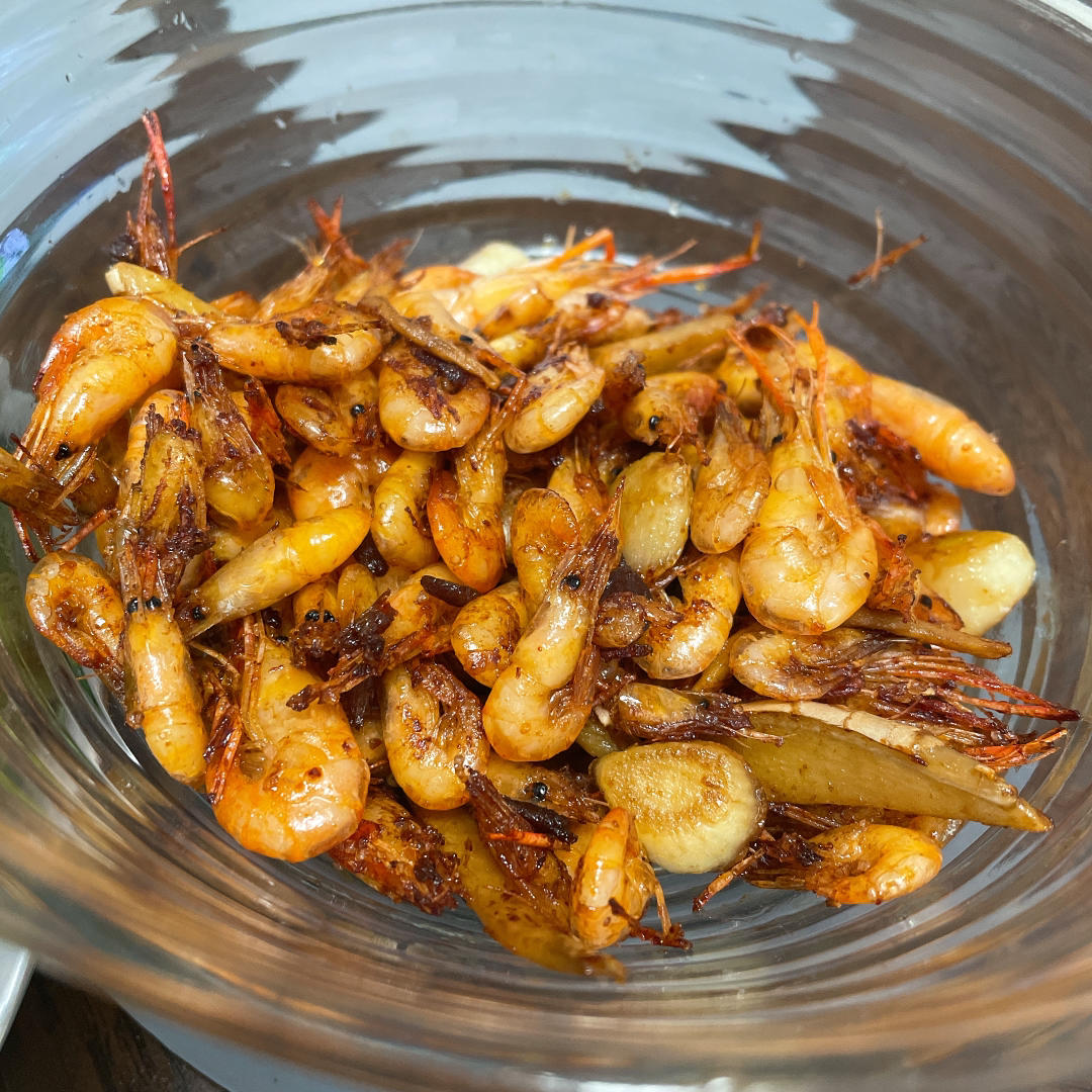油爆河虾