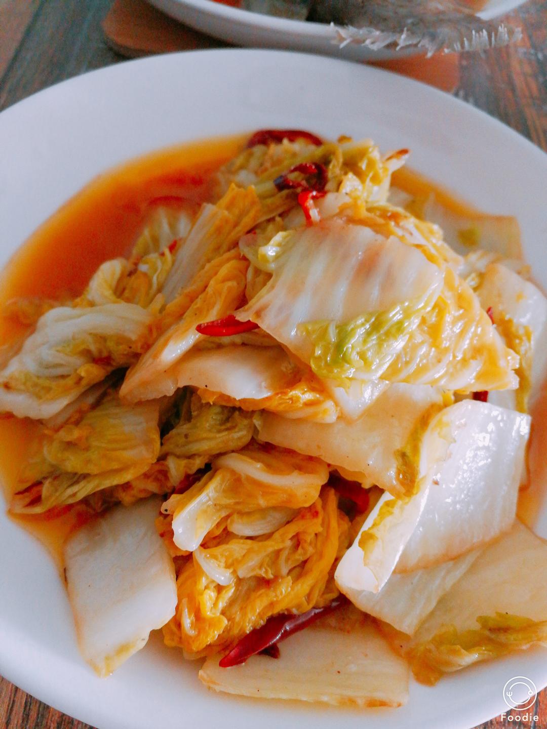 清炒娃娃菜
