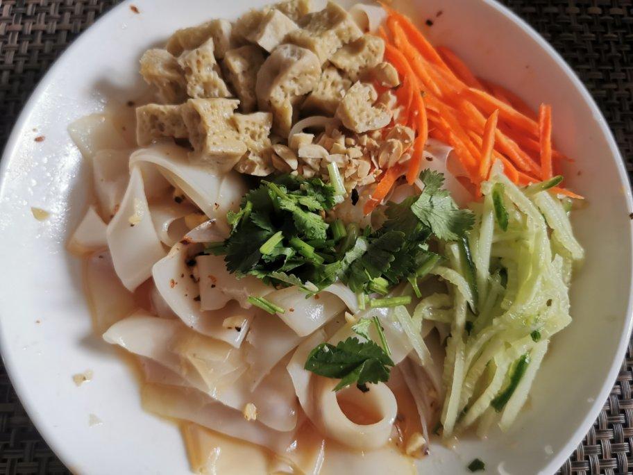 自制洗面版凉皮，弹性十足，零失败