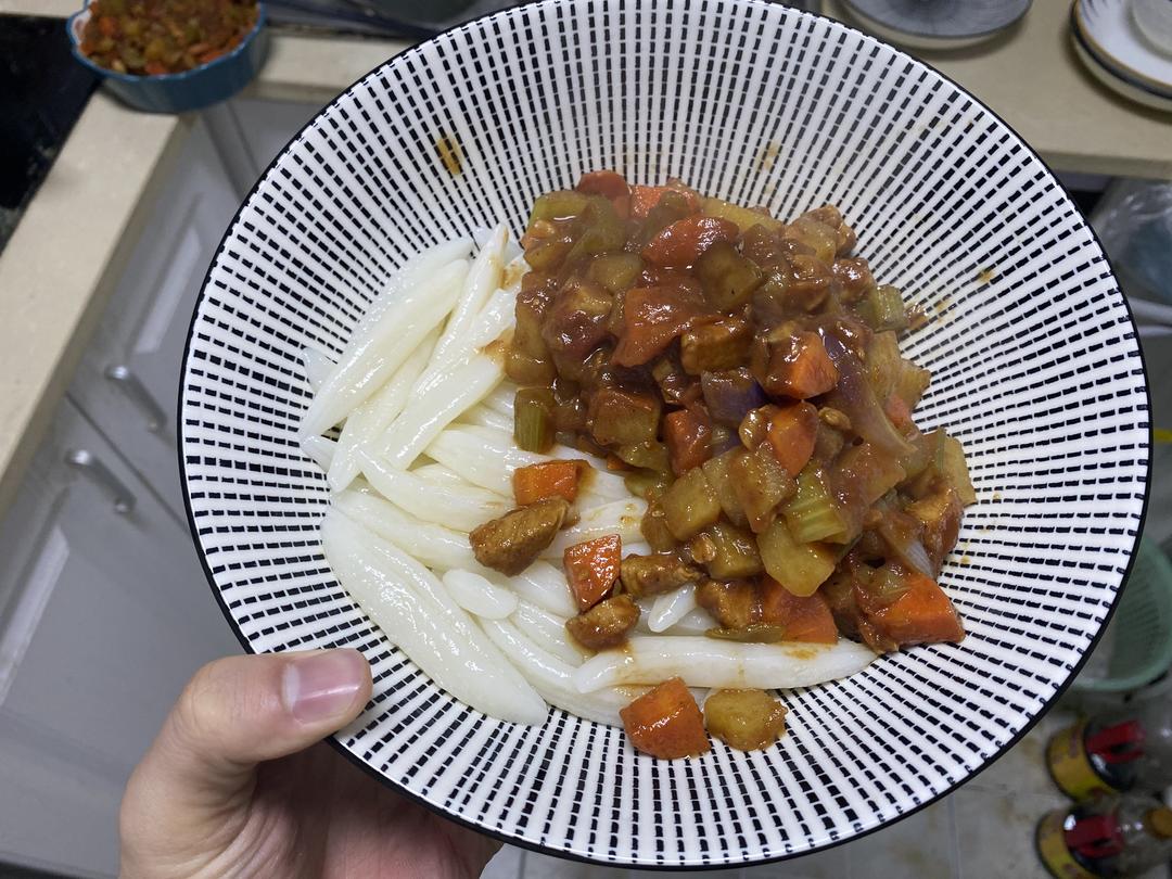 番茄酸汤鱼儿鱼莜面