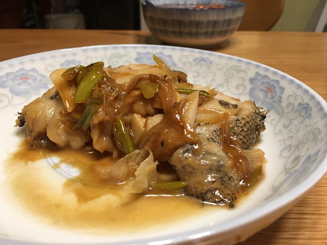 红烧鳕鱼