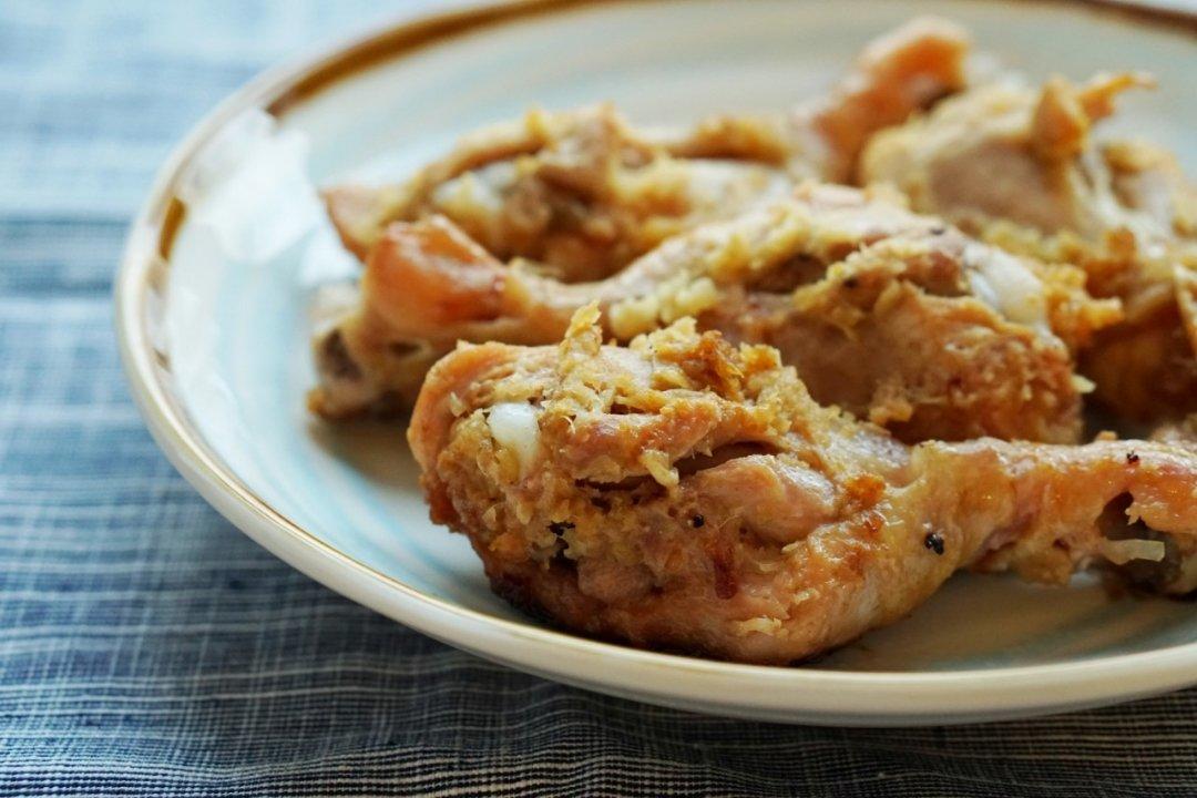 简单快手懒人版电饭锅沙姜鸡