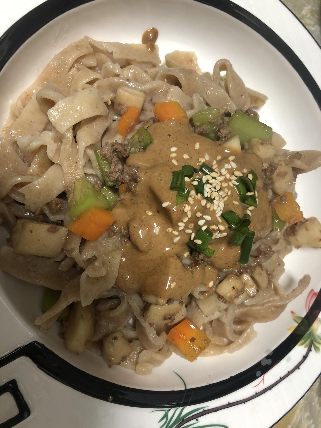 麻酱拌面记录贴的做法