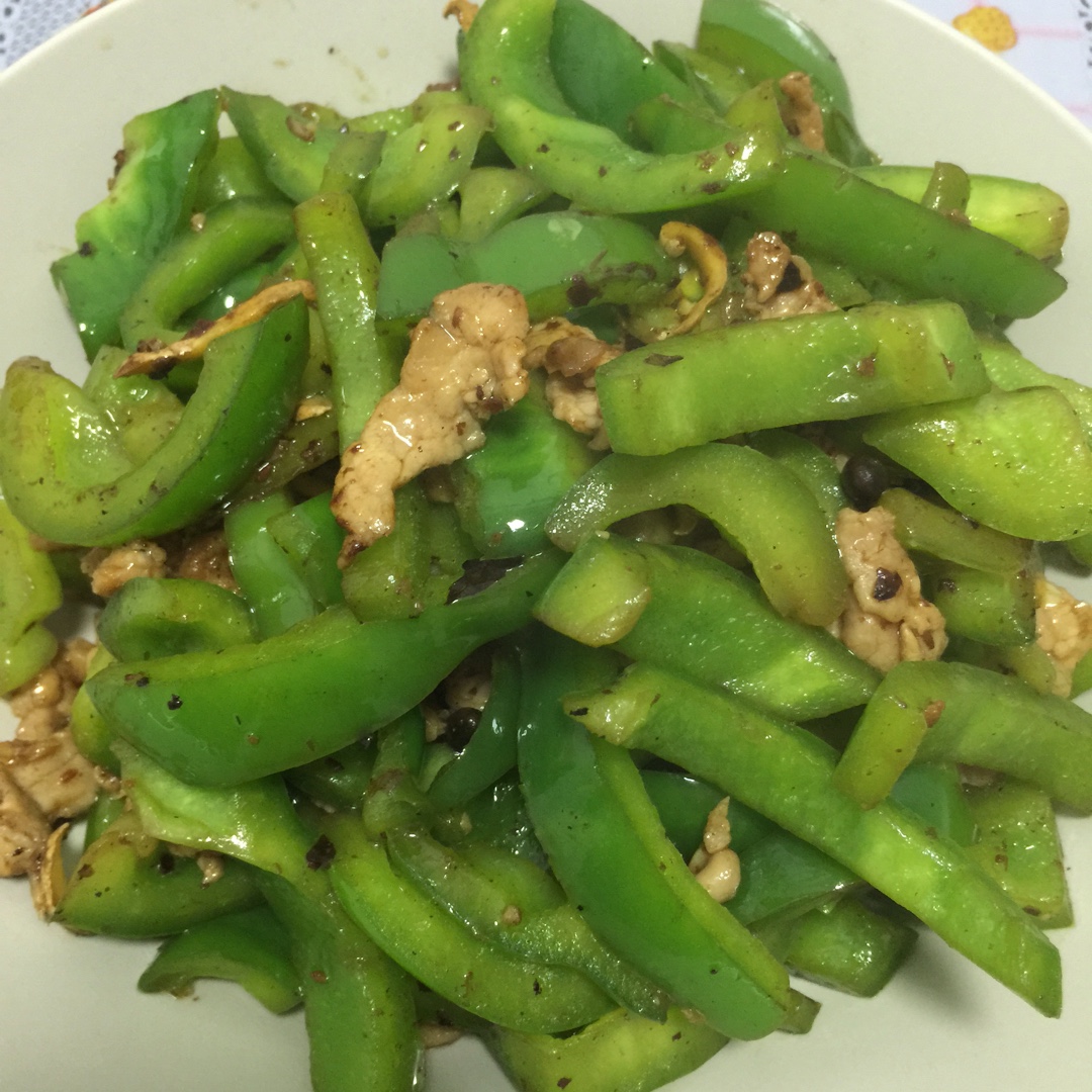 椒爆肉片