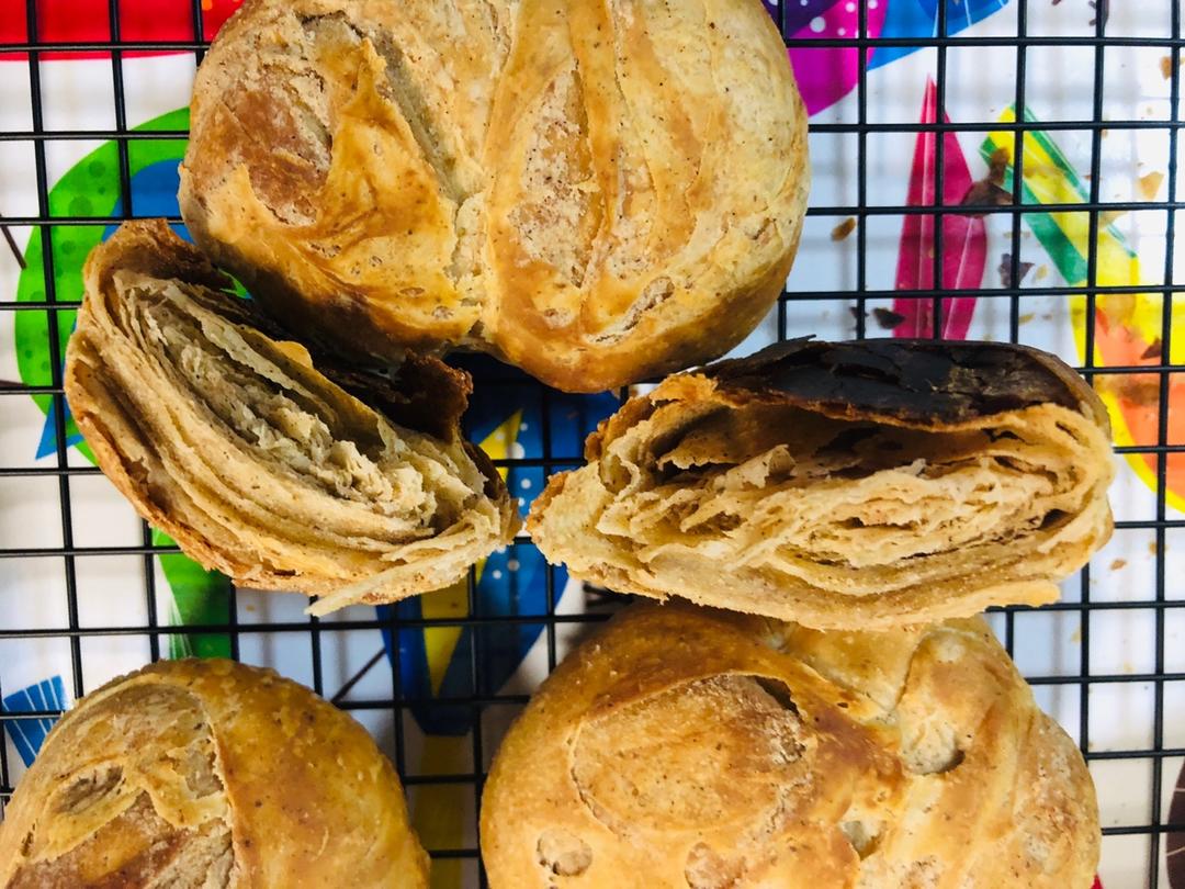 油酥烧饼(比麻酱烧饼更美味)